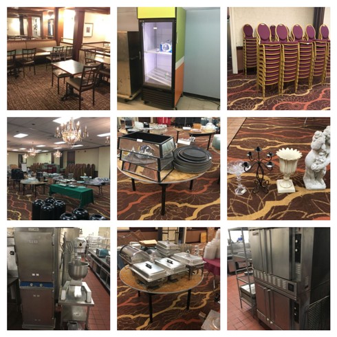 Former Sheraton Quality Inn Hotel Restaurant Bar Banquet