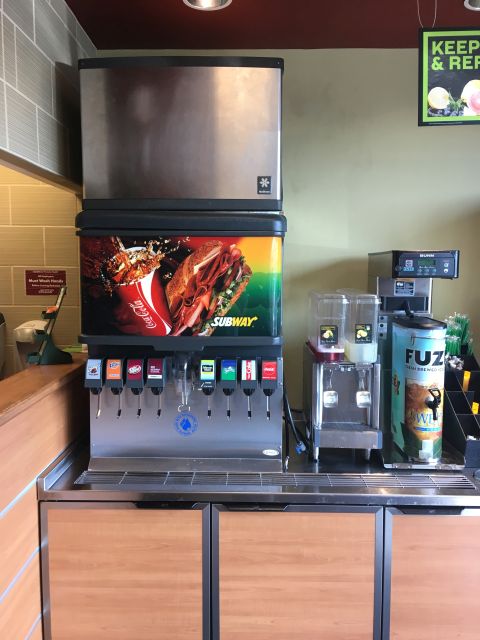 subway soda machine